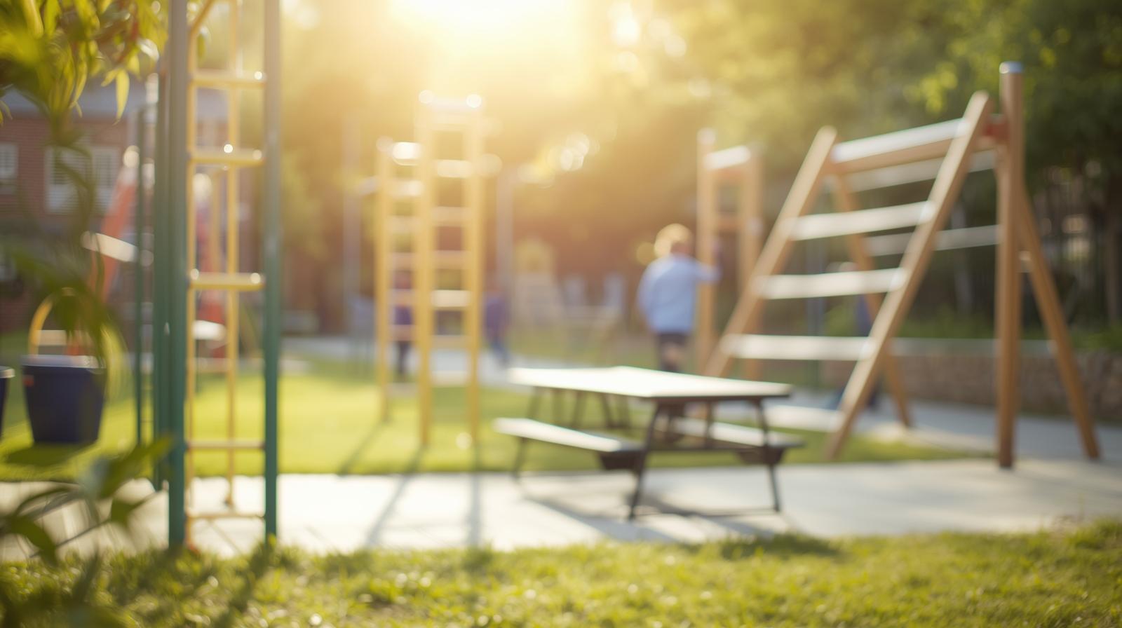 Schulhof und Außenbereich